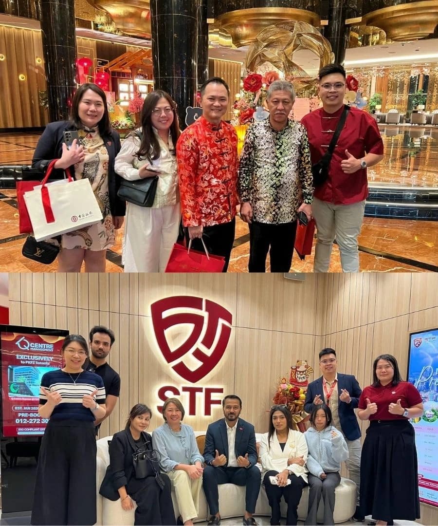 MalaysiaVisaExpert.com 团队在签证及居留活动现场，照片 2